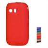 Силиконов калъф за Samsung Galaxy Pocket S5300 - червен