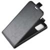 Кожен калъф Flip тефтер Flexi със силиконов гръб за Samsung Galaxy Note 10 Lite / A81 - черен