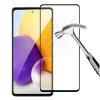 3D full cover Tempered glass Full Glue screen protector Samsung Galaxy A70s / Извит стъклен скрийн протектор с лепило от вътрешната страна за Samsung Galaxy A70s - черен