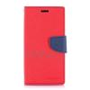 Калъф Flip тефтер Mercury GOOSPERY Fancy Diary със стойка за Samsung Galaxy S7 Edge+ / S7 Edge Plus - червен