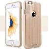 Твърд гръб MOTOMO TPU PC Hybrid Case за Apple iPhone 6 / iPhone 6S - златист