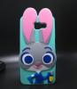 Силиконов калъф / гръб / TPU 3D за Samsung Galaxy A3 2016 A310 - зелен / Zootropolis