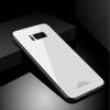 Луксозен стъклен твърд гръб KST Design Series за Samsung Galaxy S8 Plus G955 - бял