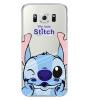 Ултра тънък силиконов калъф / гръб / TPU Ultra Thin за Samsung J500 Galaxy J5 - прозрачен / Stitch