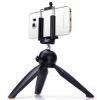 Универсална стойка YUNTENG YT-228 Mini Tripod за смартфон и фотоапарат - черна