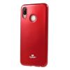 Луксозен силиконов калъф / гръб / TPU Mercury GOOSPERY Jelly Case за Huawei Honor 8X - червен
