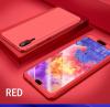 Твърд гръб Magic Skin 360° FULL за Huawei P20 - червен