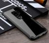 Луксозен твърд гръб със силиконов кант IPAKY за Samsung Galaxy S9 Plus G965 - прозрачен 