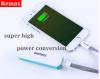 Външна батерия / Power Bank REMAX 2600 mAh за Samsung, Apple, LG, HTC, Sony, Nokia, BlackBerry, Huawei и др. - бяла със синьо