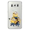 Ултра тънък силиконов калъф / гръб / TPU Ultra Thin за Samsung J500 Galaxy J5 - прозрачен / Minions Art 4