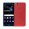  Твърд гръб за Huawei P10 - червен / Grid