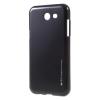 Силиконов калъф / гръб / TPU MERCURY i-Jelly Case Metallic Finish за Samsung Galaxy J3 2017 J330 - черен