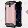 Силиконов гръб TPU Spigen Hybrid с твърда част за Samsung Galaxy J7 2017 J730 - Rose Gold