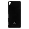 Луксозен силиконов калъф / гръб / TPU Mercury GOOSPERY Jelly Case за Sony Xperia XA - черен