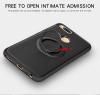 Силиконов калъф / гръб / TPU iFace Hamee Magnetic Finger Ring Car Holder за Xiaomi Mi A1 / 5X - черен
