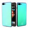 Оригинален гръб Baseus Glass Case за Apple iPhone 6 Plus - синьо-зелен / огледален