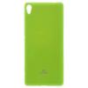 Луксозен силиконов калъф / гръб / TPU Mercury GOOSPERY Jelly Case за Sony Xperia XA - зелен