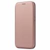 Луксозен кожен калъф Flip тефтер OPEN със стойка за Samsung Galaxy S8 G950 - Rose Gold