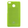 Луксозен силиконов калъф / гръб / TPU Mercury GOOSPERY Jelly Case за Xiaomi RedMi 4X - зелен