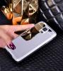 Луксозен силиконов калъф / гръб / TPU за Samsung G900 Galaxy S5 / Galaxy S5 Neo G903 - сребрист / огледален