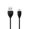 Оригинален Micro USB кабел REMAX Lesu RC-050m 1m / Micro USB Charging Data Cable за Samsung, Huawei, LG, HTC, Sony, Lenovo, Alcatel и други - черен