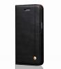 Луксозен кожен калъф Flip тефтер Prestige Book със стойка за LG K10 2017 - черен