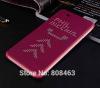 Луксозен калъф със силиконов капак / Dot View за HTC Desire 626 - лилав