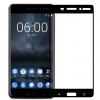 3D full cover Tempered glass screen protector Nokia 2.1 / Извит стъклен скрийн протектор Nokia 2.1 2018 - черен