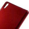 Луксозен силиконов калъф / гръб / TPU Mercury GOOSPERY Jelly Case за Sony Xperia XA - тъмно червен