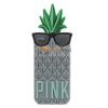Силиконов калъф / гръб / TPU 3D за Apple iPhone 5 / 5S - Pineapple / сив ананас
