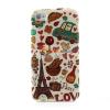 Силиконов калъф / гръб / TPU за Apple iPhone 4 / 4S - Paris / Love