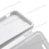 Силиконов калъв ТПУ Flip тефтер за Apple iPhone 5 / 5S - бял