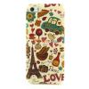 Силиконов калъф / гръб / TPU за Apple iPhone 5 / 5S - Paris / Love