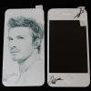Скрийн протектор / Screen protector лице и гръб за Apple iPhone 4 / 4S - David Beckham