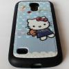 Силиконов калъф / гръб / TPU за Samsung Galaxy S4 Mini I9190 / I9192 / I9195 - Hello Kitty