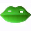 Силиконов калъф / гръб / TPU 3D за LG Optimus L5 Е610 / E612 - Lips / зелен