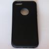 Силиконов калъф / гръб / TPU за Apple iPhone 5 / iPhone 5S - черна кожа