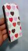 Кожен калъф Flip тефтер за Apple iPhone 5 / 5S - Heart