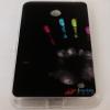 Силиконов гръб / калъф / TPU за Nokia Lumia 630 / Nokia Lumia 635 - черен / цветна ръка