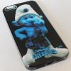 Силиконов калъф / гръб / TPU за Apple iPhone 5 / iPhone 5S - черен / The Smurfs