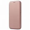 Луксозен кожен калъф Flip тефтер със стойка OPEN за Samsung Galaxy J7 2017 - Rose Gold