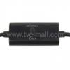 USB кабел за трансфер на данни и зареждане - кабел - 20cm черен