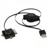 USB зарядно (Mini + Micro + Apple 30pin конектор) 3 в 1 за iPhone