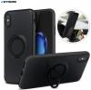 Силиконов калъф / гръб / TPU iFace Hamee Magnetic Finger Ring Car Holder за Samsung Galaxy A50/A30s/A50s - черен