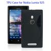 Силиконов гръб / калъф / TPU S-Line за Nokia Lumia 925 - черен