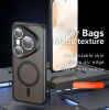 Удароустойчив калъф / кейс със MagSafe за Huawei Pura 80 Pro / Ultra PureFrost – Прозрачен / Черен гръб
