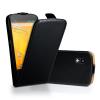 Кожен калъф Flip тефтер за LG Nexus 4 E960 -  черен Lux