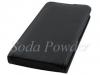 Кожен калъф Flip тефтер Presto за Sony Xperia S LT26i - черен