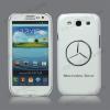 Луксозен заден твърд гръб за Samsung Galaxy S3 S III SIII I9300 - Mercedes Benz / бял