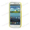 Заден предпазен твърд гръб / капак / SGP за Samsung Galaxy S3 I9300 / Samsung SIII I9300 - жълт